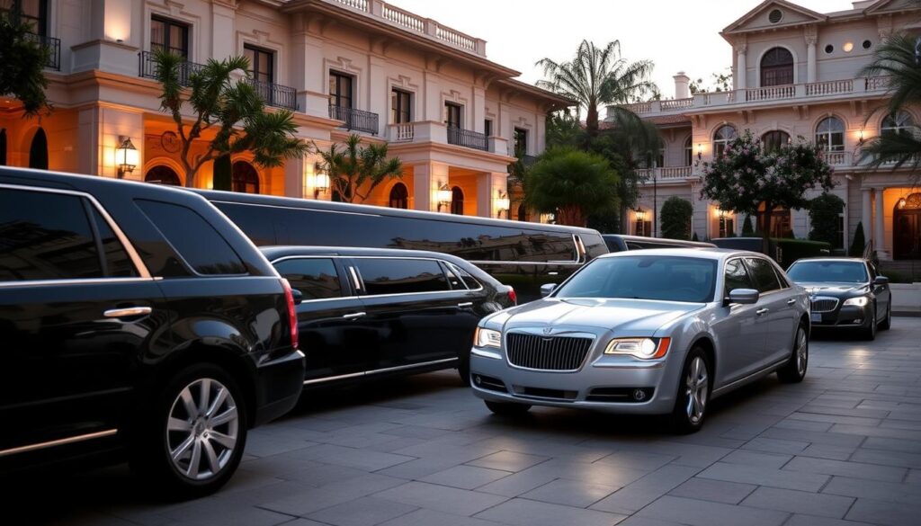 luxury limo fleet